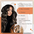 Full Shine Tape Hair Extensions Real Human Hair Color 1B/27/1B Tape in Extensions Human Hair 20Inch Long Straight Extension 100G 40Pcs Soft Silky Brazilian Natural for Women