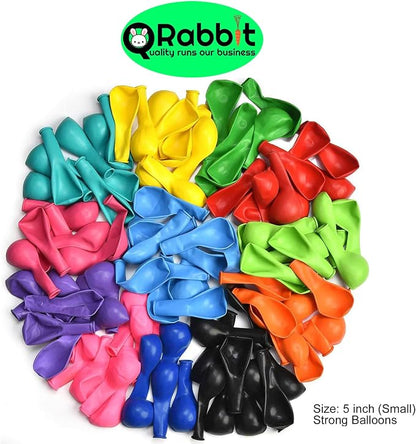 QRabbit 400 Pack 5" SMALL Party Balloons - Image 3
