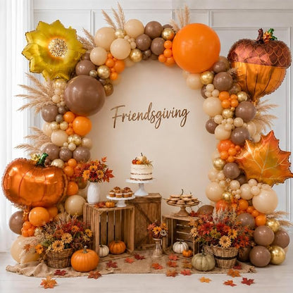 Fall Party Decoration Balloon Arch Kit - Image 5