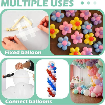 10 Pack Large Balloon Arch Clips Plastic Transparent Backdrop Spring Clamps 3.5 - Image 6
