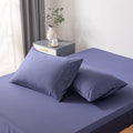 Bella Coterie | Luxury Bamboo Viscose Queen Size Pillowcase Set | 100% Organically Grown | Ultra Soft | Cooling | 2 Pcs [Twilight Blue]