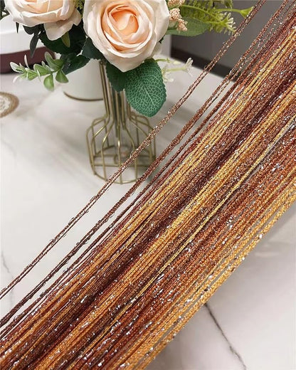 ave split Decorative Door String Curtain Wall Panel Fringe Window Room Divider - Image 4