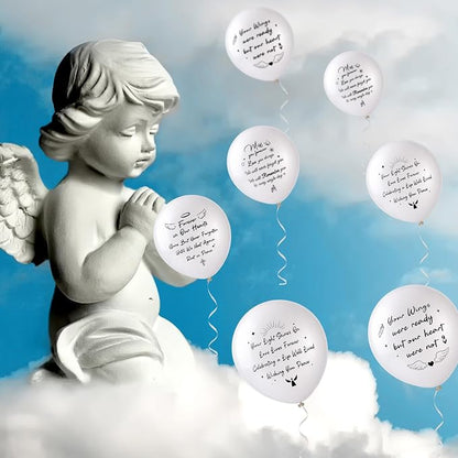 60 Pcs Memorial Balloons 12 Inch Latex Balloons - Image 4