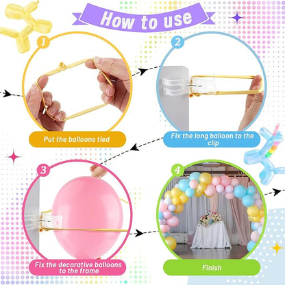 U0U 20 Pack Balloon Arch Clips - Image 3