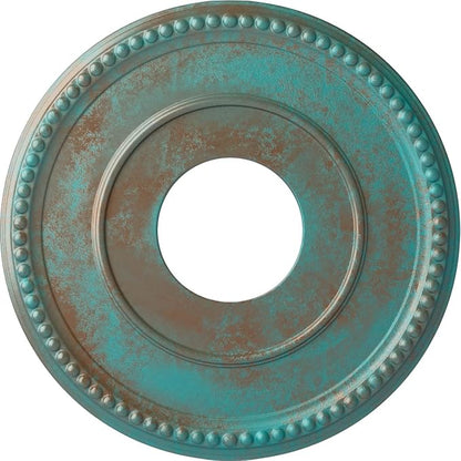 Ekena Millwork Bradford Ceiling Medallion, Copper Green Patina by EkenaMillwork