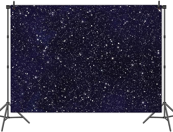 HQM Night Sky Star Universe Space Starry Photography Backdrops Kids Boy or Girl - Image 4