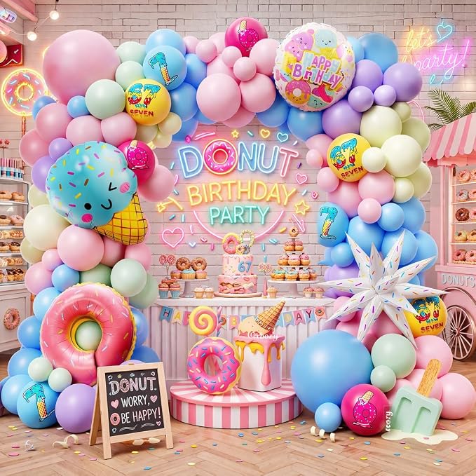 164Pcs 6 7 Birthday Decorations - Image 3