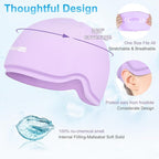 SUZZIPAD Chemo Cooling Cap, Cold Caps for Chemo, Cooling Cap for Chemotherapy for Head Discomfort, Chemotherapy Care for Women and Men, Pruple