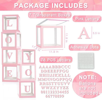 Ledido Transparent Balloon Boxes - Image 2