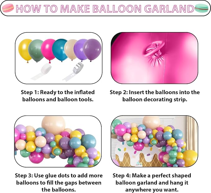 Spring Balloon Arch Kit, Retro Nude Balloons Assorted Colors - Image 8