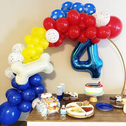 Dog Balloons, Dog Paw Latex Animal Balloon - Image 6