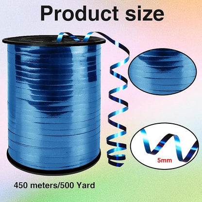 Metallic Shiny Curling Ribbon，500 Yard，1/5" - Image 2