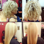 Gold Label Brazilian Keratin Hair Treatment Straightening works on All Hair Types Incl Coarse Thick Dry Frizzy Curly Bleached Dominican Brazilian Indian Strong formula Hair 240ml