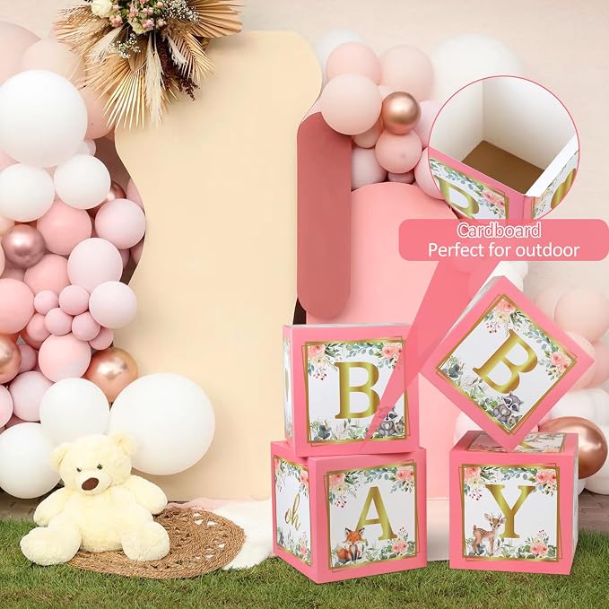 Baby Boxes with Letters for Baby Shower - Image 7