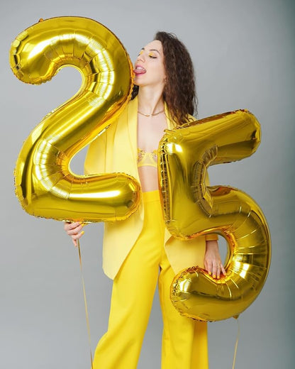 Gold 15 Balloon - Image 4