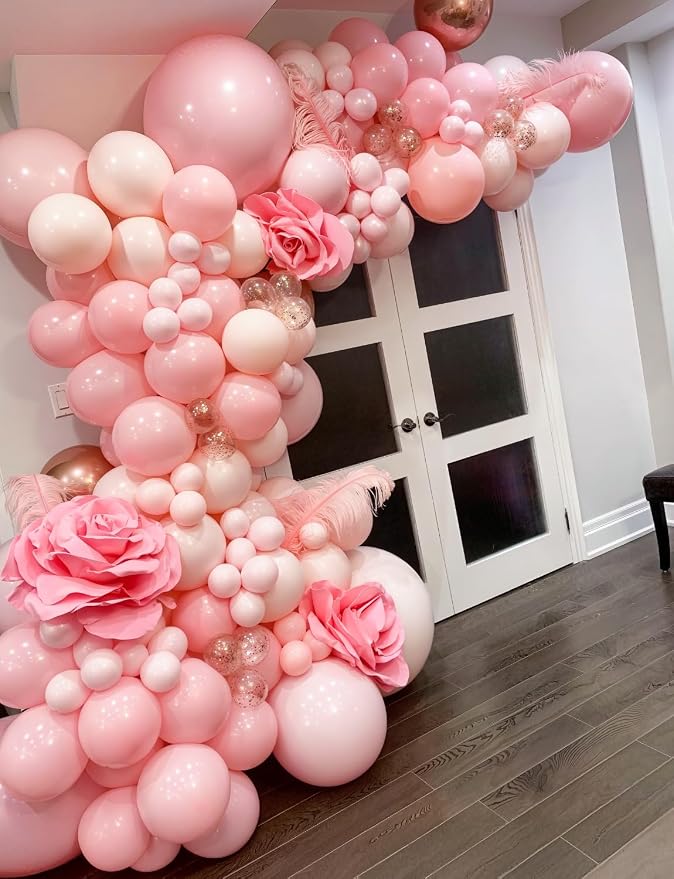 Light Pink Balloon Arch Kit - Image 3