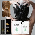 Rosemary Amino Acid Shampoo 1 Pack + Hair Growth Spray Serum Oil 3.38 Fl Oz for Thinning Hair Women Men, Controls Oily Scalp, Strengthens Hair with Zinc PCA, Hydrolyzed Silk