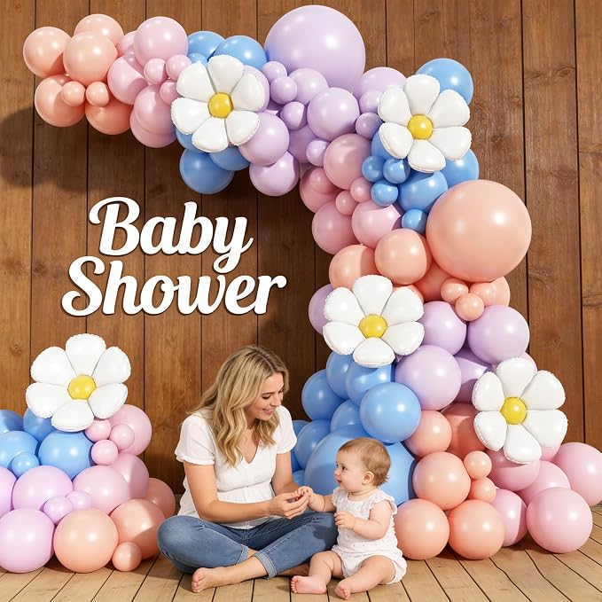 Daisy Flower Balloon Arch Kit, Puppy-Themed Party Supplies, Dog Party - Image 5