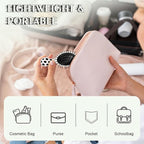 12 Pcs Soccer Mini Detangler Brush, Mini Travel Hair Brush, Bristles Plastic Detangling Brush, No Tangle Soft Flexible Bristles for Straight, Curly, Thick Hair for Soccer Team Gift Sport Party