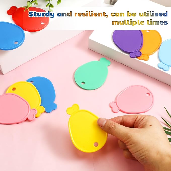 80 Pcs Plastic Balloon Weights, Colorful Weights - Image 4