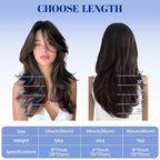 WORLDSTAR Human Hair Toppers for Women Real Human Hair No Bangs 6 * 7 Inch Base 12 Inch 55g #60 Platinum Blonde Hair Topper for Women with Thinning or Grey Roots (tp#60-12