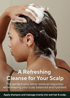 AROMATICA Rosemary Scalp Scaling Shampoo - Korean Hair Care with Thinning Hair Loss Natural Rosemary Essential Oil for Women - Vegan Hair Growth - Free from Sulfate, Silicone, and Paraben (13.53 oz)