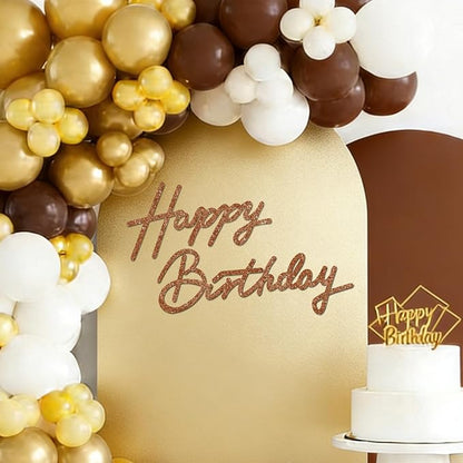 TONIFUL Happy Birthday Sign for Backdrop by TONIFUL