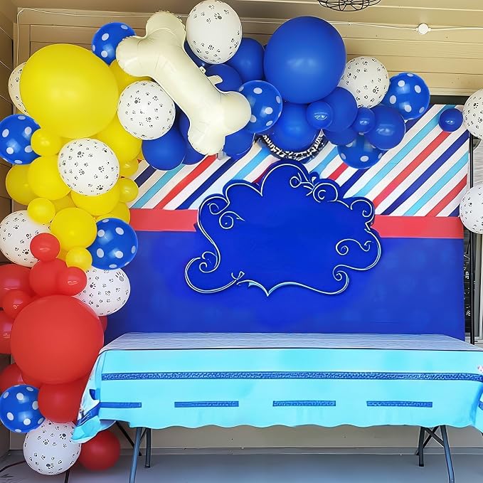 Dog Balloons, Dog Paw Latex Animal Balloon - Image 3