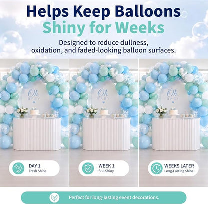 Balloon Shine Spray for Parties：15 oz Odorless Finish Balloons | Instant - Image 5