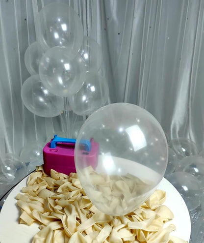 300 Pack Clear Balloons 12 Inch Latex Clear Latex Party Balloon Bulk - Image 7