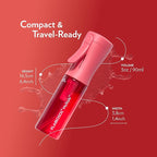 FLAIROSOL MyStyle, Spray Bottle for Hair - Small Travel Spray Bottle, Ultra Fine Continuous Water Mist for Face, Hairstyling, Salon, Cleaning, Beauty, Toners, Hydration & Makeup, 3.04oz / 90ml, Pink