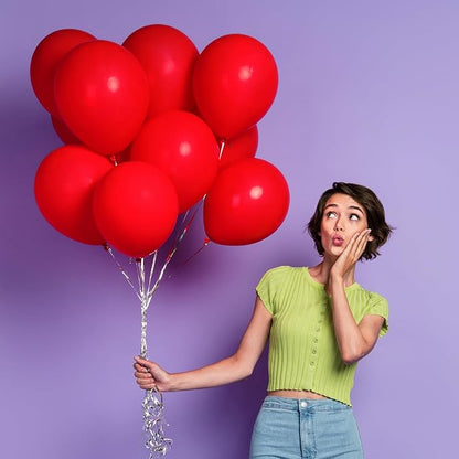RUBFAC Red Balloons, 2026 International Football Game Decor, Graduation - Image 8