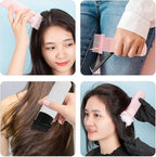 3pcs Hair Coloring Applicator Bottles with Root Comb and Graduated Scale Lightweight Portable Hair Dyeing Oil Applicator for Home and Salon Use