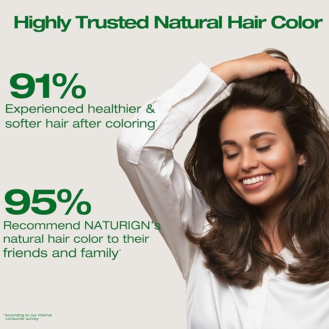 Naturigin Permanent Hair Color for Women - 10.2A Light Ash Blonde, Ammonia-Free Vegan Hair Dye with 100% Gray Coverage, Long-Lasting, Nourishing & Salon Quality Results