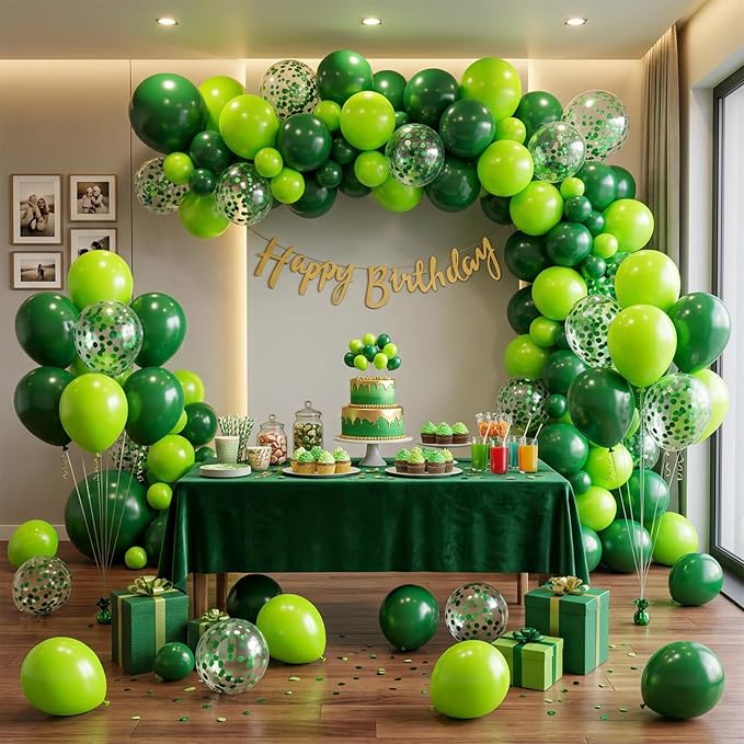 Green Balloon Arch Kit - Image 4