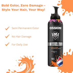 Morfose Ossion Semi Permanent Hair Color Mousse, 5.07 Fl Oz (Orange, 5.07 Fl oz)