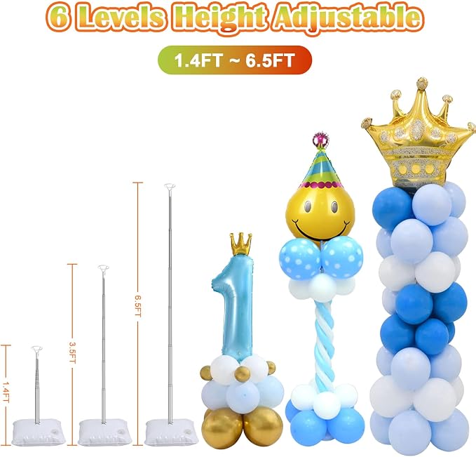 Chamvis 2 Set Balloon Column Kit - Image 2