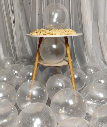 300 Pack Clear Balloons 12 Inch Latex Clear Latex Party Balloon Bulk - Image 4