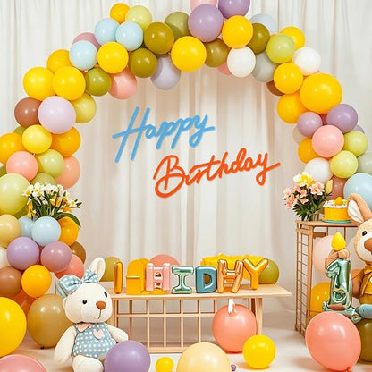 TONIFUL Happy Birthday Sign for Backdrop - Image 5