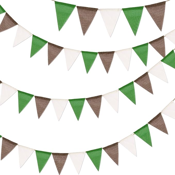 G2PLUS Triangle Flag Bunting, Pennant Banner and Decorative Garland, 39Ft | by G2PLUS