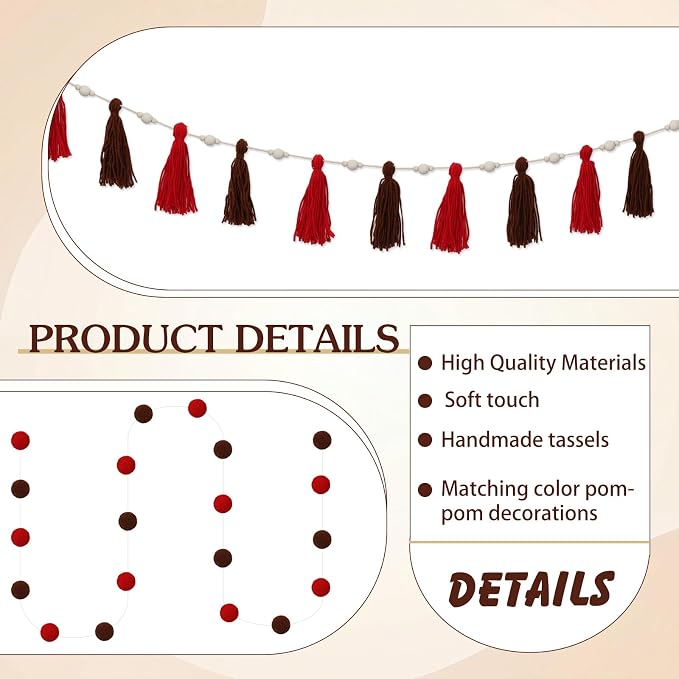 SmoothNovelty 139 Pcs Felt DIY Custom Banner Kit Include 104 Letters 18 - Image 7