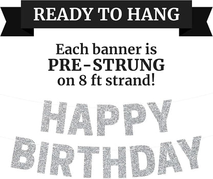 Pre-Strung Happy Birthday Banner - Image 3