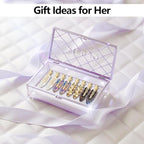 8 Pcs No bend Hair Clips No Crease Makeup Duckbill Clip No Dent Creaseless Flat Alligator Hair Barrettes for Salon Hairstyle Women Girls Accessories Cellulose Acetate(Leopard03)