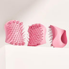Tangle Teezer Scalp & Shampoo Hairbrush, to Exfoliate, Massage, and Cleanse, for All Hair Types, Pretty Pink