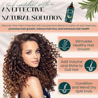 Live Fraiche Rosemary Castor Oil for Hair Growth 16oz - Rosemary Oil for Hair Growth and Thickening Pure Blend to Reduce Loss and Promote a Healthy Scalp