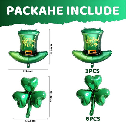 St. Patrick's Day Balloons Set - Image 2