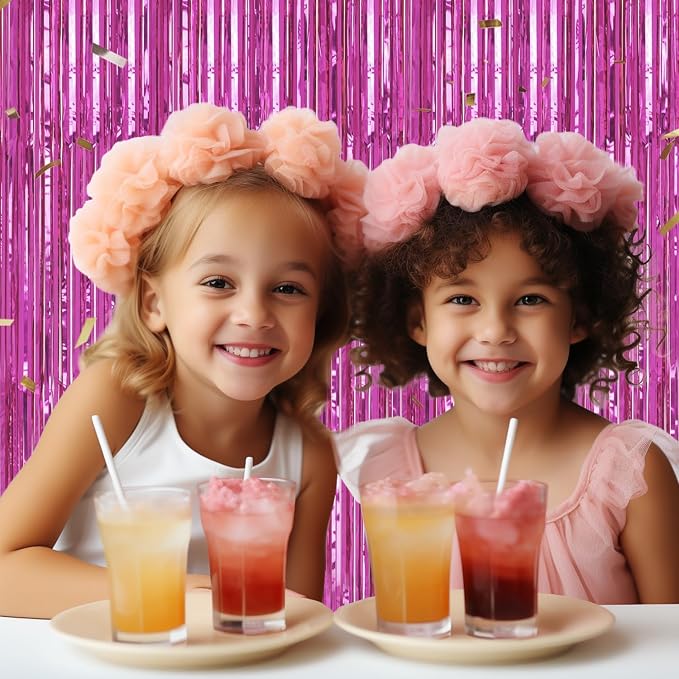 DECOCKRAT 3 Pack Foil Fringe Backdrop - Image 4