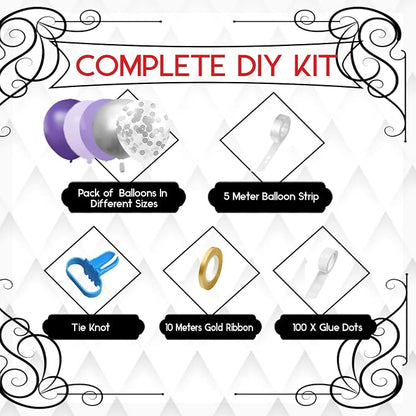 Archloon 156pcs Balloon Garland Arch Kit, Different Sizes 18 12 10 5 inch - Image 3