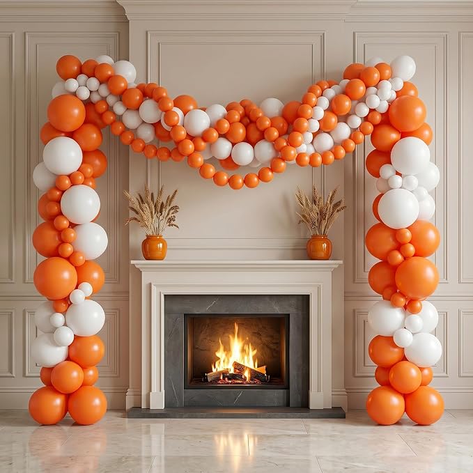 Orange Linking Balloons, Tails Balloon - Image 7