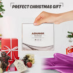 Adubor 100% Silk Pillowcase - Mulberry Silk Pillow Cases, 23 Momme 6A Grade Fibers, Silk Pillow Case for Hair and Skin Health, with Hidden Zipper (King 20''×36'', Dark Purple, 1PC)